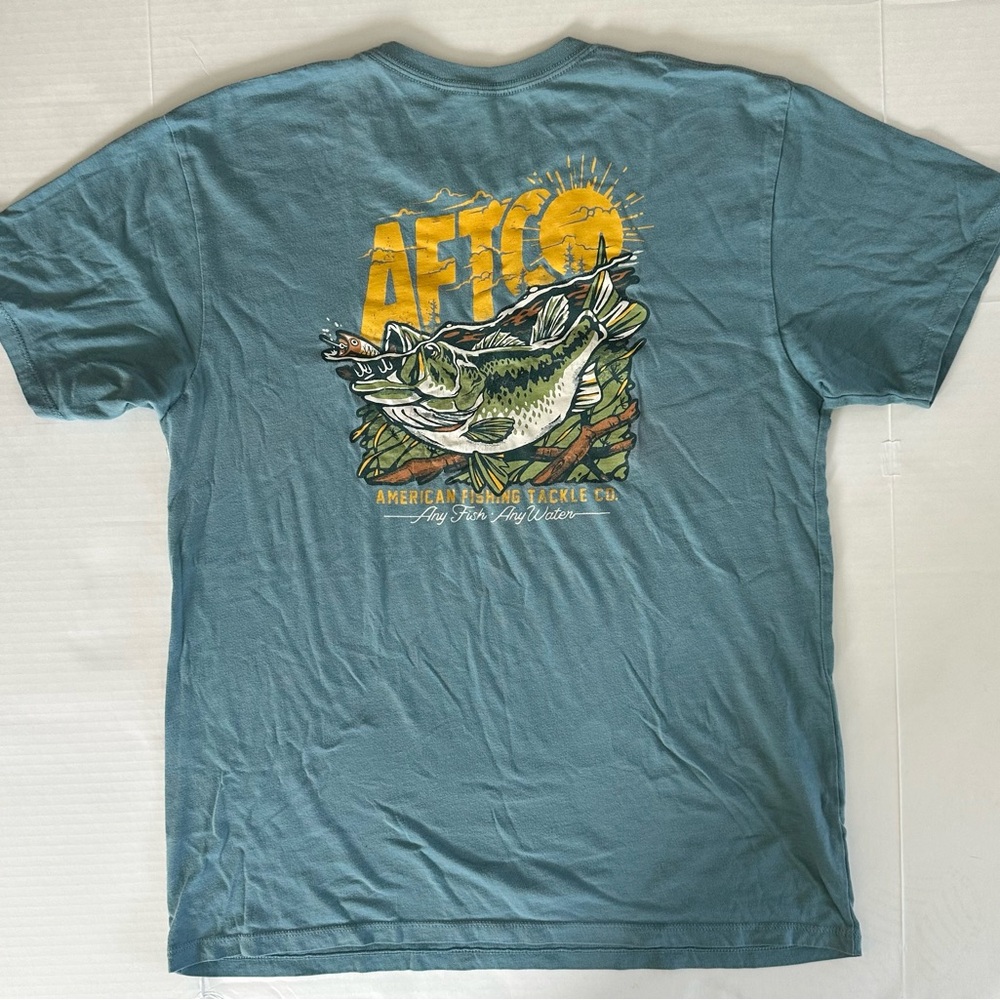 AFTCO Teal Shelter SS T-Shirts